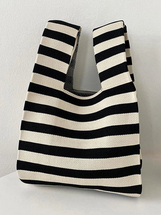 Mila Stripe Woven Bag - Rhode Lane
